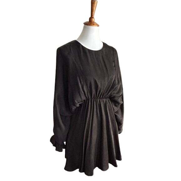 Victorian Style Black Dress, Small - Picture 1 of 5